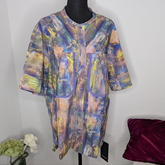 💘 NWT Lululemon Water Repellent Hiking Short Sleeve L M3DX7S - Picture 5 of 8